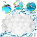700g balles filtrantes aquacole pour filtre � sable purification de leau fiber boule filtre � fibres ...