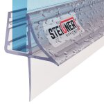 Steigner joint porte de douche 70cm uk09 (1 pc. ) joint vertical pour douche d?angle en niche ou pentagonale ...