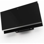 Hotte décorative - eden 900 - verre noir - 90 cm - 4 vitesses - aspiration 24h Hotte décorative - eden 900 - verre noir - 90 cm - 4 vitesses - aspiration 24h