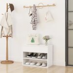 7417?banc à chaussures meuble dentrée neuf - armoire à chaussures élégant blanc 60x30x45 cm aggloméré60 ... 7417?banc à chaussures meuble dentrée neuf - armoire à chaussures élégant blanc 60x30x45 cm aggloméré60 ...