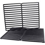 Grille de cuisson - weber - spirit e / s210 e / s220 - fonte - 2 pi�ces - 38 x 286 cm