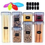 7pcs botes de rangement cuisine alimentaire hermtique sans bpa bote de conservation alimentaire transparent ...