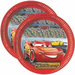 Assiettes en carton - cars 3 - lot de 8 - 23 cm de diamètre - idéales pour anniversaires - noir Assiettes en carton - cars 3 - lot de 8 - 23 cm de diamètre - idéales pour anniversaires - noir