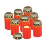 Bougies funéraires - pearl - 8 bougies led - effet flamme - intérieur - classique Bougies funéraires - pearl - 8 bougies led - effet flamme - intérieur - classique