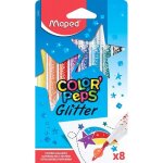 Feutres pailletts - glitter - 8 feutres - mixte - pour enfants  partir de 3 ans - couleurs varies