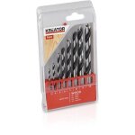 8 forets bois pour perceuse kreator - krt 012302 8 forets bois pour perceuse kreator - krt 012302