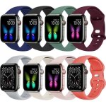 8 packs bracelets compatibles avec bracelet apple watch 38mm 40mm 41mm hommes femmes - pour iwatch series ...