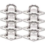 8 pices anneau darrimage en acier inoxydable - crochet camion arrimage pour remorques camions bateaux ...