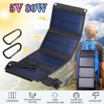 80w 5v panneau solaire sunpower chargeur solaire avec port usb tanche pour tlphone extrieur charge ...
