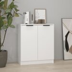 811061 vidaxl buffet blanc 60x30x70 cm bois ding�nierie