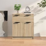 811091 vidaxl buffet chne sonoma 60x30x70 cm bois dingnierie