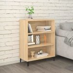 812252 vidaxl buffet ch�ne sonoma 695x325x90 cm bois ding�nierie