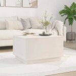 813416 vidaxl table basse blanc 60x50x35 cm bois massif de pin 813416 vidaxl table basse blanc 60x50x35 cm bois massif de pin