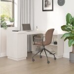 814505 vidaxl bureau blanc 110x50x75 cm bois massif de pin 814505 vidaxl bureau blanc 110x50x75 cm bois massif de pin