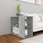 815814 vidaxl armoire lat�rale sonoma gris 60x30x50 cm bois ding�nierie