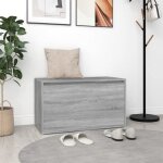 816048 vidaxl banc dentre 80x40x45 cm sonoma gris bois dingnierie