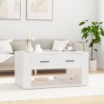 816528 vidaxl table basse blanc 80x50x40 cm bois ding�nierie