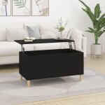 819581 vidaxl table basse noir 90x445x45 cm bois dingénierie 819581 vidaxl table basse noir 90x445x45 cm bois dingénierie