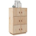 820172 vidaxl buffet haut 67x40x1085 cm bois massif de pin