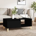 821045 vidaxl table basse noir 90x50x365 cm bois dingénierie 821045 vidaxl table basse noir 90x50x365 cm bois dingénierie