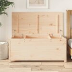 823539 vidaxl bote de rangement 110x50x455 cm bois massif de pin