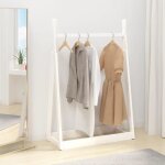 Vidaxl porte - vtements porte - manteaux avec tagre penderie  vtements avec rangement chambre intrieur ...