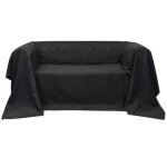 8650top choix - housse de canapé clic - clac houss housse de canapé micro - suède anthracite 140x210 ... 8650top choix - housse de canapé clic - clac houss housse de canapé micro - suède anthracite 140x210 ...