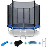 8ft / � 244 cm trampoline exterieur adulte et enfant + �chelle + filet de s�curit� + b�che de protection ...