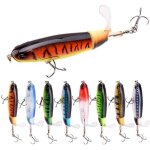 Leurre de p�che artificielle - whopper plopper - 11cm - flottant - 15g - 3d yeux r�alistes