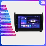 9 pouces android autoradio pour vw volkswagen polo 5 sedan 2008 - 2020 lecteur vid�o multim�dia gps st�r�o ...