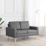 9185?sale hot?canap scandinave d angle hommie - canap droits sofa  2 places gris clair tissu meuble ...