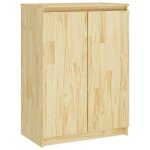 9227)el�gant * buffet int�rieure 60x36x84cm - magnifique buffet bas bahut meuble salon bois de pin massif60 ...