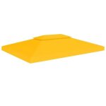 9993jardintoile de toit de belvédère 2 niveaux 310 g - m² - imperméable - toit pour chapiteau tonnelle ... 9993jardintoile de toit de belvédère 2 niveaux 310 g - m² - imperméable - toit pour chapiteau tonnelle ...