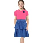 A2z 4 kids filles t robe dcontract volants fte robe ge 3 - 14 ans