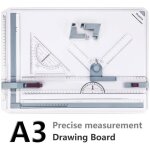 A3 planche  dessin drawing board metric system 51 x 36. 5 cm table  dessin avec mouvement parallle ...