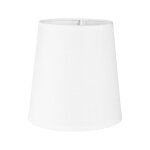 Abat - jour - conique - blanc - pour lampe - base 15 cm - culot e14 avec réducteur Abat - jour - conique - blanc - pour lampe - base 15 cm - culot e14 avec réducteur