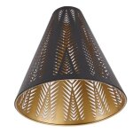 Abat - jour conique - vvikizy - mtal - e27 - design moderne - dcoration chambre