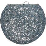 Abat - jour - ostaria - boule - gris - 20cm - moderne - salon Abat - jour - ostaria - boule - gris - 20cm - moderne - salon