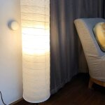 Abat - jour en papier de rechange pour lampe lampadaire japonais style abat - jour en tissu