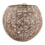 Abat - jour - ostaria - boule - 20cm diam�tre - naturelle - moderne