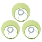 Abat - jour en tissu - vvikizy - vert pois - e14 - design moderne - installation facile