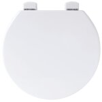 Abattant wc double blanc - olfa - europe - bois réticulé - peinture polyuréthane bi - composant Abattant wc double blanc - olfa - europe - bois réticulé - peinture polyuréthane bi - composant
