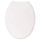 Abattant wc mdf blanc - msv - universel - accessoires de salle de bain