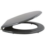 Abattant wc msv - mdf - charnières inox - anthracite Abattant wc msv - mdf - charnières inox - anthracite