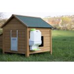 Abreuvoir volaille kerbl smartcoop - blanc / vert clair - 10 l