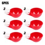 Abreuvoirs de volaille - qingque - 6pcs - automatique - durable - facile  installer