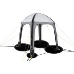 Abri gonflable - kampa - air shleter 200 - 2 x 2 m - gris et noir