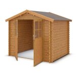 Abri de jardin en bois leto 4. 9 m2 traité autoclave marron qualité premium. Abri de jardin en bois leto 4. 9 m2 traité autoclave marron qualité premium.