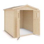 Abri de jardin - bois brut - 5 m