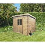 Abri de jardin en bois solid passau 198x198cm - epaisseur 19mm - surface 392m² Abri de jardin en bois solid passau 198x198cm - epaisseur 19mm - surface 392m²